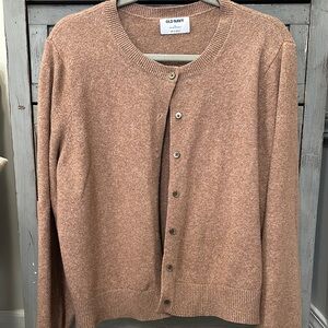 Old Navy Brown Cardigan Sweater
